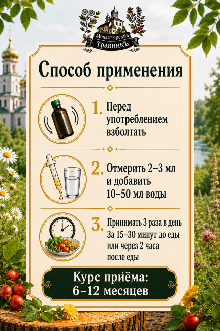 Микстура на травах "При диагнозе инсульт", 200мл